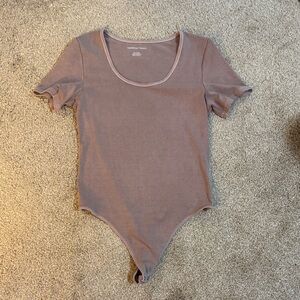 American Eagle Outfitters Ribbed bodysuit